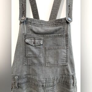 NWOT- Free People Distressed Denim Overall